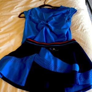 Adidas by Stella McCartney Barricade tennis skirt & top